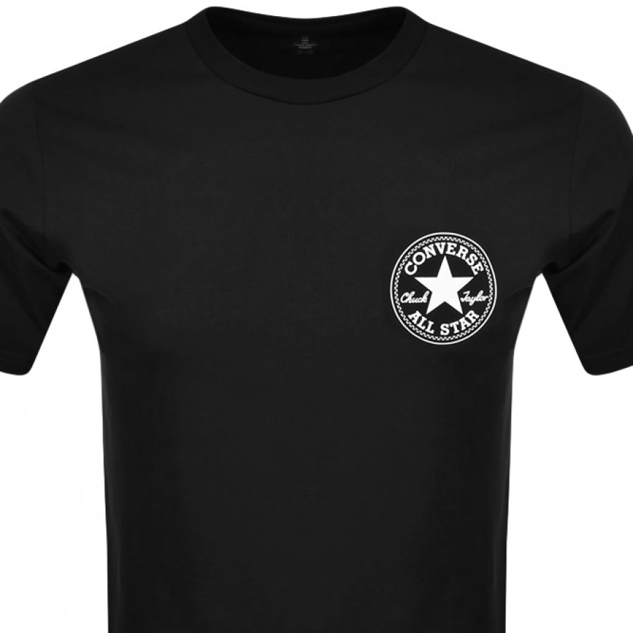 Alternative Image for ProductConverse Chuck Taylor Logo T Shirt Black2